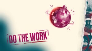 image that has the text of do the work