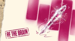 cover image that reads be the brain