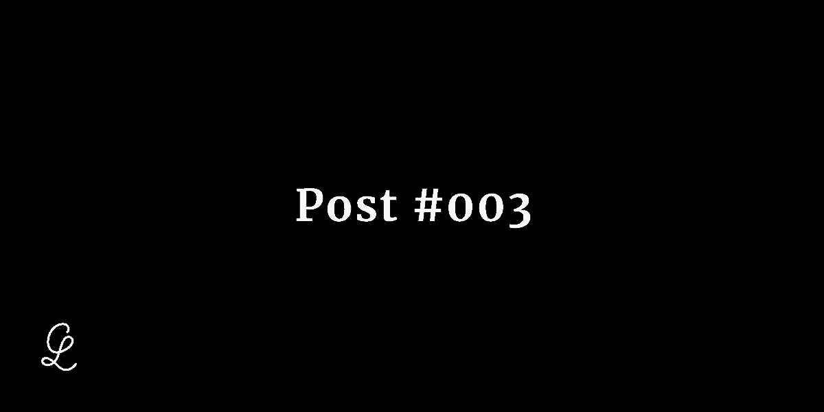 003 - Week Of Nov 10, 2019