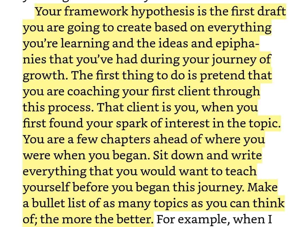 Excerpt from expert secrets by Russel Brunson