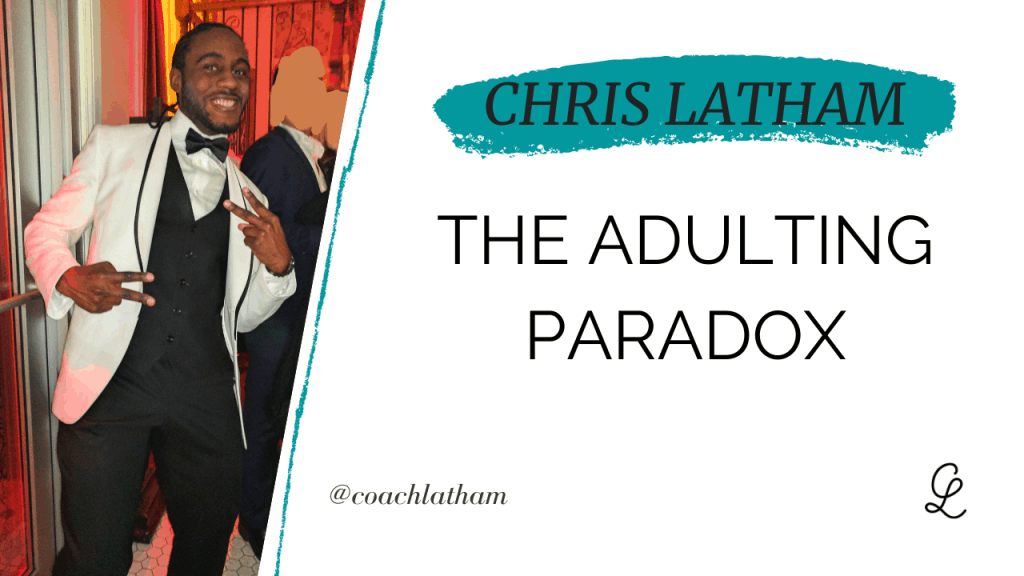 The Adulting Paradox Cover by Chris Latham