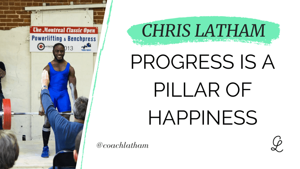 Progress Foundational Pillar of Happiness Cover by Chris Latham