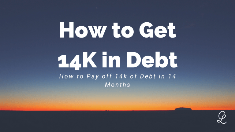 how to get 14k in debt